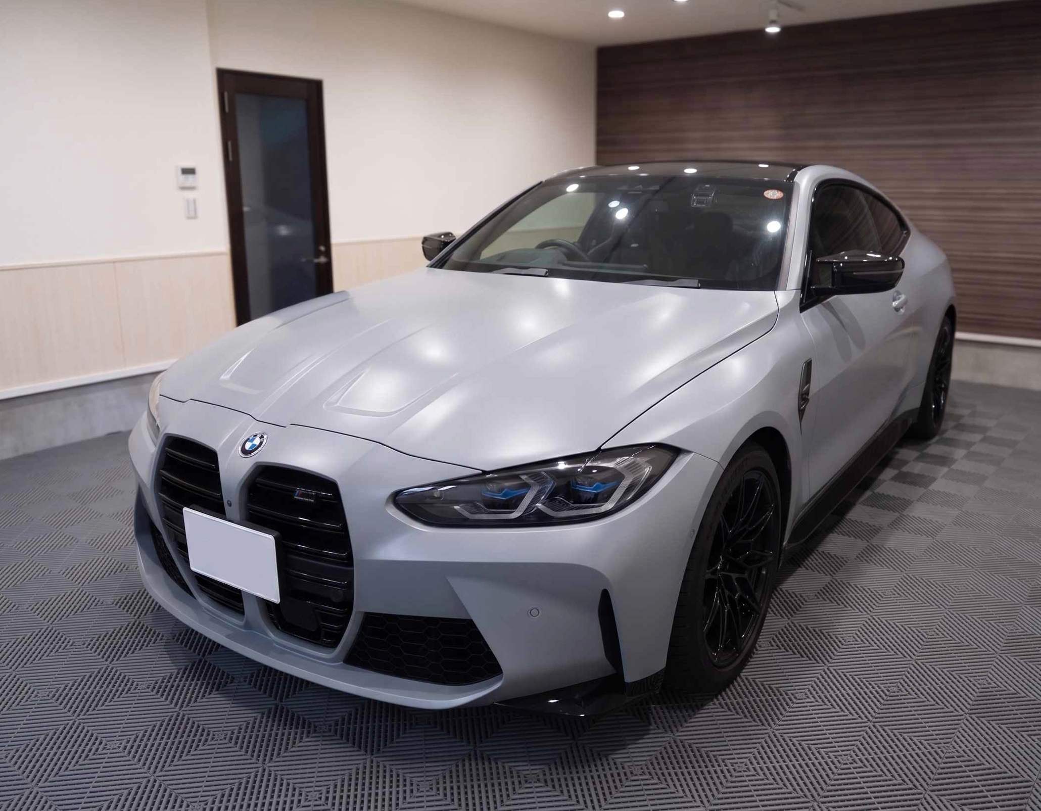 カーラッピング施工例 BMW G82 M4 マットラッピング